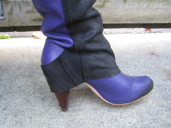 Purple Boots