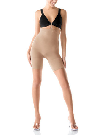 spanx Crotchless bicycle shorts by Spanx
