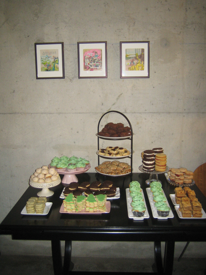 ErinandLenny1 She made 14 different types of delicious things and they had a great colour theme too.