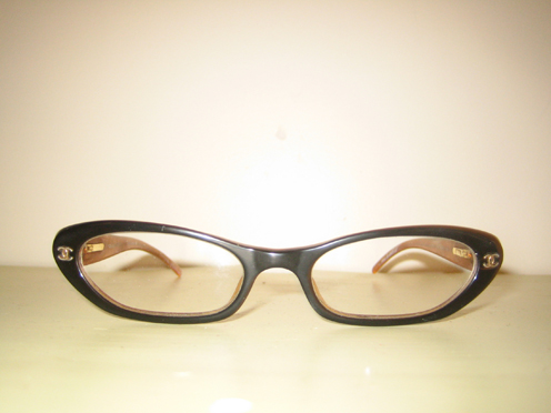 MyGlasses2 These are my old everyday Chanel glasses, good when I am going for a secretary look.
