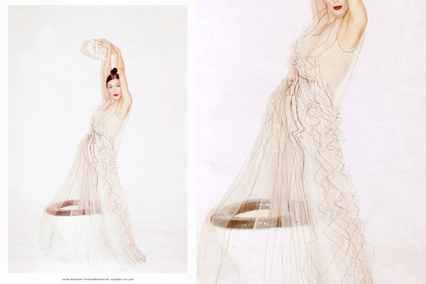 Marc Jacobs Spring Summer 2010: Jamie Bouchert shot by Jurgen Teller
