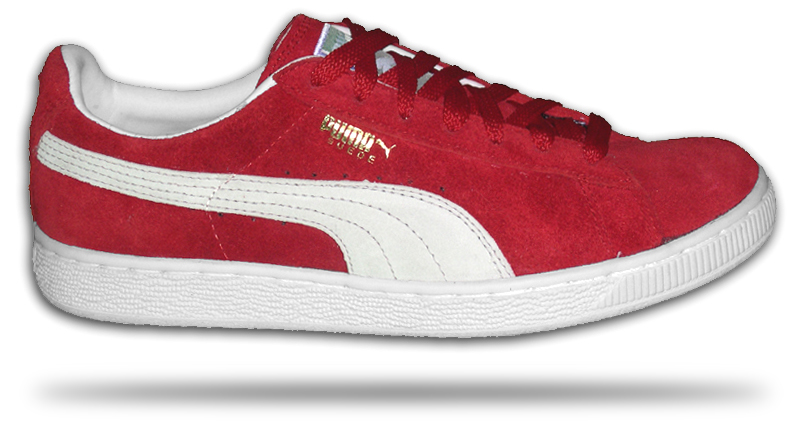 PumaRedSuedeClyde