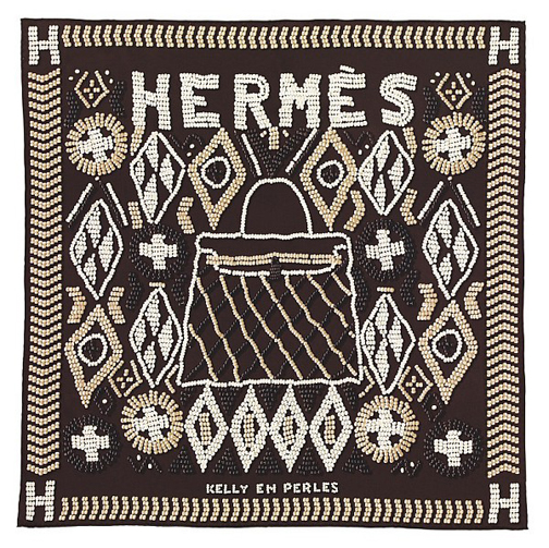 hermes scarf print