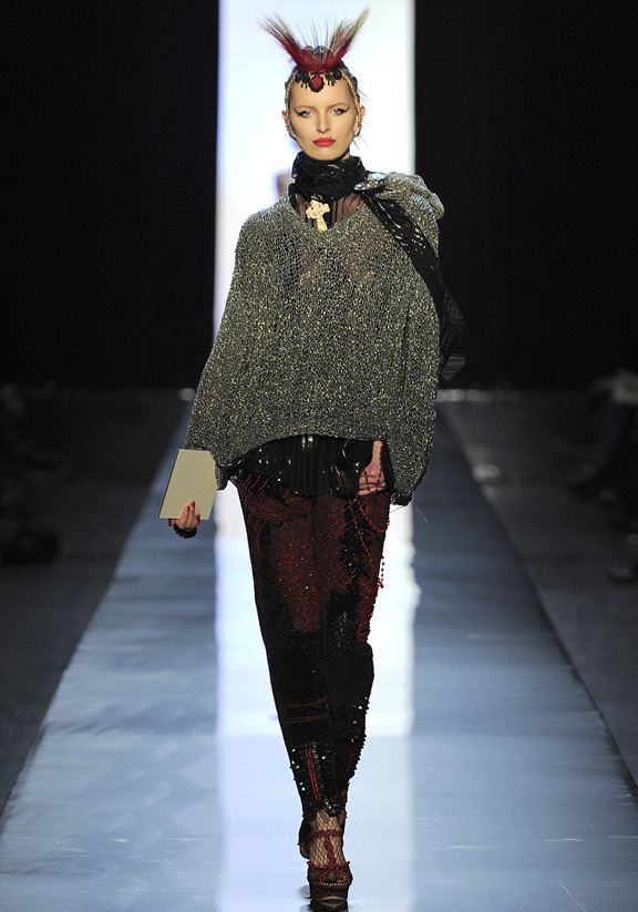 Loathe.GaultierCouture.SS11-2 Jean Paul Gaultier, burlesque, Haute Couture, luxury, evening gowns, bridal, Paris, fashion shows, catwalk