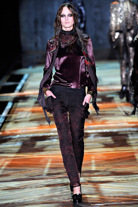 Loathe.RobertoCavalliAW11-1 Roberto Cavalli, fur, animal prints, womenswear, Milan fashion week, autumn winter 2011