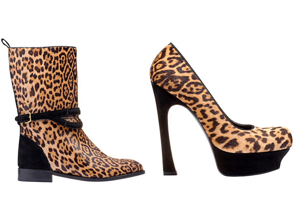 Ysl Leopard Shoes