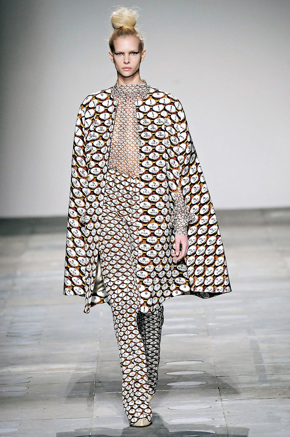 Loathe.MaryKatrantzou.FW12-1 London fashion week, fashion shows, catwalk, fall winter 2012, Mary Katrantzou