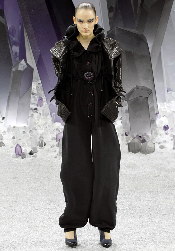 Loathe.Chanel.FW12-1 Paris fashion week, fashion shows, catwalk, fall winter 2012, Chanel, Karl Lagerfeld