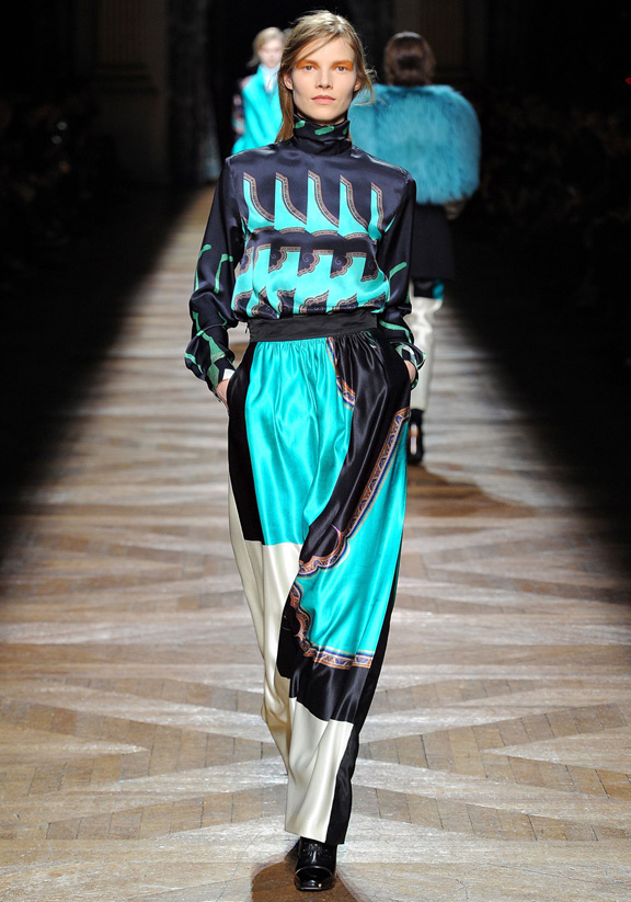Loathe.DriesVanNoten.FW12-1 Paris fashion week, fashion shows, catwalk, fall winter 2012, dries van noten