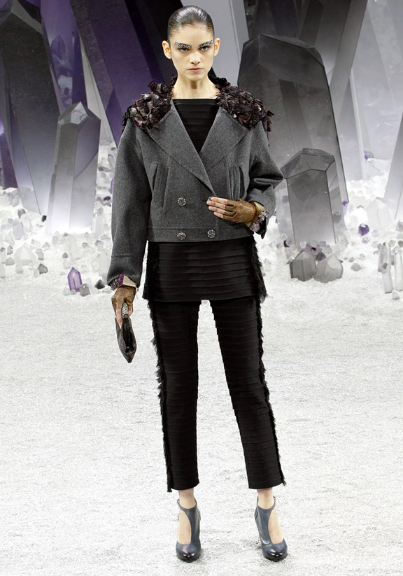 Love.Chanel.FW12-4 Paris fashion week, fashion shows, catwalk, fall winter 2012, Chanel, Karl Lagerfeld