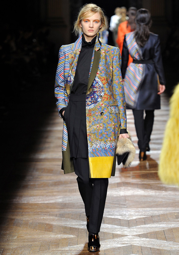 Love.DriesVanNoten.FW12-3 Paris fashion week, fashion shows, catwalk, fall winter 2012, dries van noten