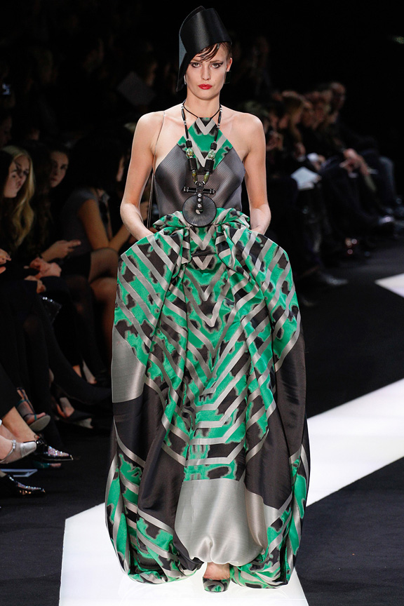 Paris, catwalk, runway show, review, critic, haute couture, spring summer 2013, chanel, giorgio armani, armani prive