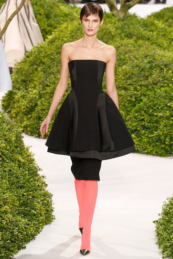 christian dior little black dress