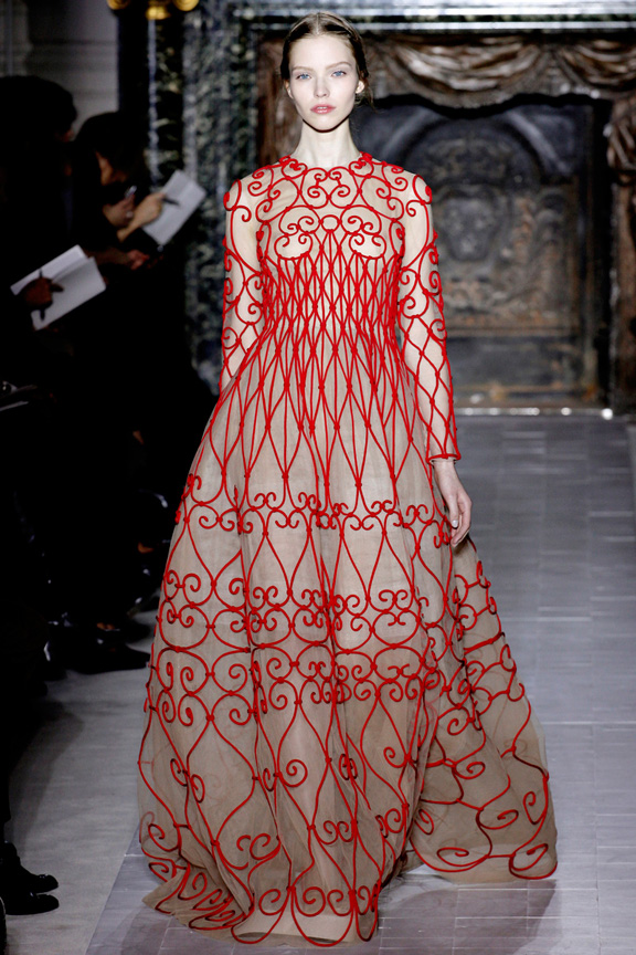 Paris, catwalk, runway show, review, critic, haute couture, spring summer 2013, Valentino