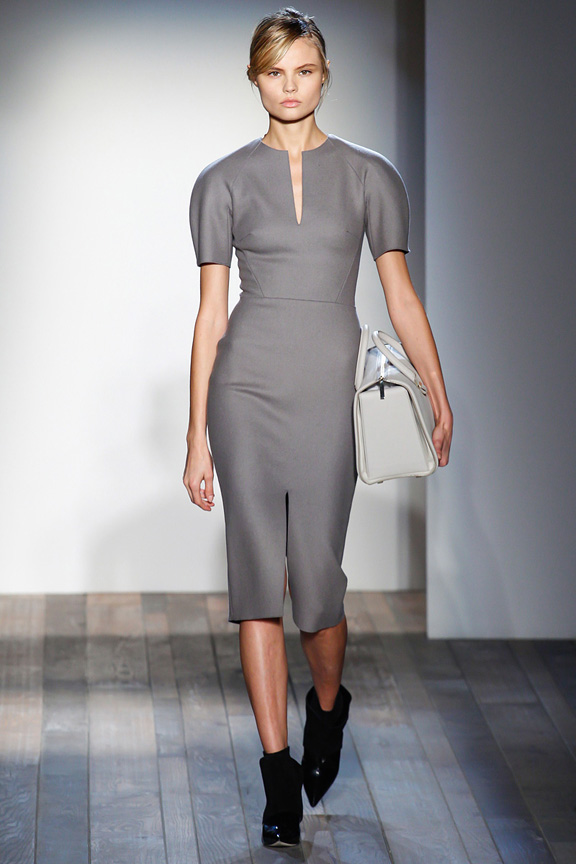 New York, catwalk, runway show, review, critic, fall winter 2013, victoria beckham, celebrity fashion