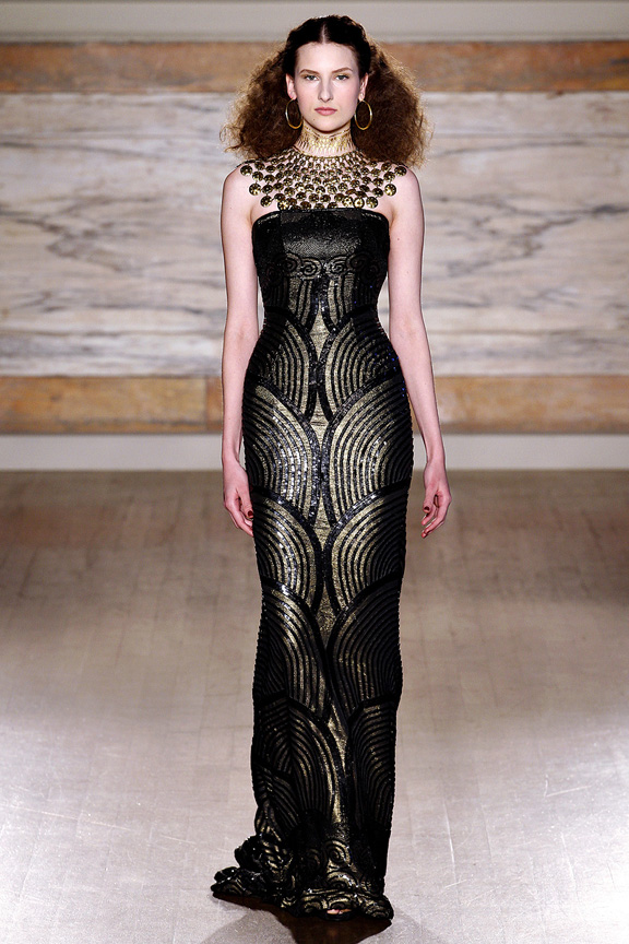 London, catwalk, runway show, review, critic, fall winter 2013, L'Wren Scott