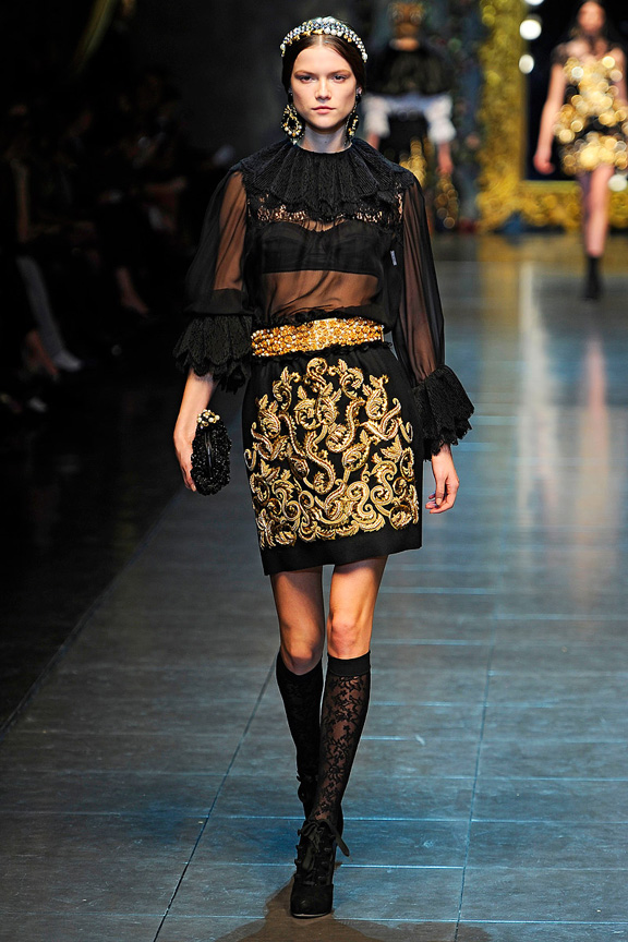 Dolce and Gabbana Fall Winter 2012 | Searching for Style